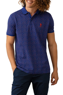 Поло мужское U.S. POLO Assn. G081SZ0110LAPTA VR045 синее 2XS