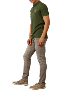 Поло мужское U.S. POLO Assn. G081SZ0110LIMASOL VR016 зеленое S