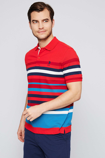 Футболка-поло мужская U.S. POLO Assn. G081SZ0110LUTH VR030 красная M