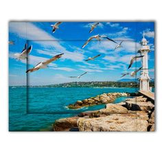 Картина с Арт рамой Маяк 80 х 100 см Дом Корлеоне