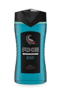 Шампунь 2 в 1 Axe Спортивный заряд 250 мл