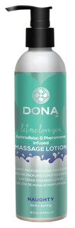 Увлажняющий массажный лосьон DONA Naughty Sinful Spring 235 мл System JO