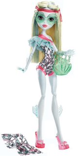 Кукла Monster High Лагуна Блю - Монстры в купальниках Y7305