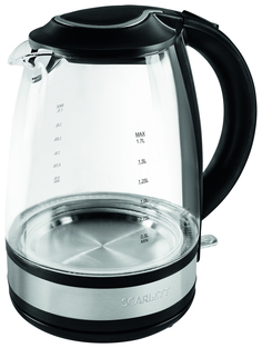Чайник электрический Scarlett SC-EK27G31 Black/Silver