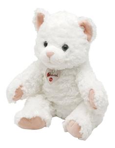 Мягкая игрушка Trudi Белая кошка, 38 см