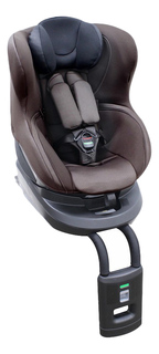 Автокресло Carmate Kurutto 3i Isofix группа 0/1, Темно-Коричневый, Черный