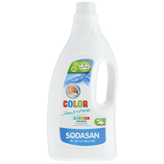 Жидкое средство для стирки Sodasan для цветного белья 1.5 л