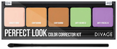 Корректор для лица Divage Perfect Look Color Correcting Kit 6 г