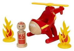 Деревянная игрушка BRIO Спасательный вертолёт
