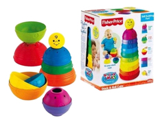 Пирамидка Mattel inc Fisher Price Маленький-большой