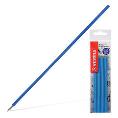 Стержни шариковые STABILO "Re-Liner", набор 10 шт, линия 0,38 мм, синие