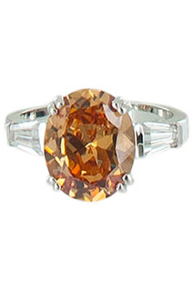 Кольцо Taya T-B-4902-RING-CH.RHODIUM размер 20