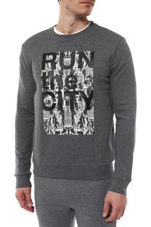 Толстовка мужская Bikkembergs C 6 075 83 M 3961 B499 серая XXL