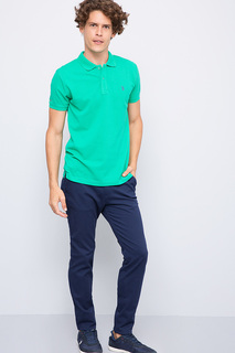 Футболка поло мужская U.S. POLO Assn. G081SZ0110TP04IY7O VR020 зеленая M