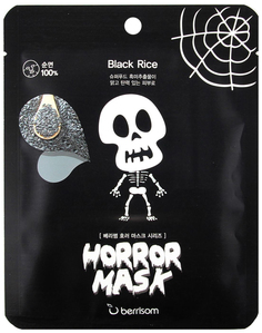 Маска для лица berrisom Horror Mask Scull Black Rice 25 мл