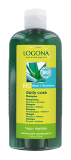 Шампунь LOGONA Daily Care Shampoo Organic Aloe + Verbena 250 мл