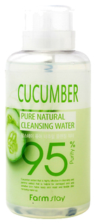 Средство для снятия макияжа FarmStay Pure Cleansing Water Cucumber 500 мл