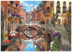 Пазл Рыжий кот Masterpuzzle Доминик Дэвисон Летняя Венеция МГМП1000-6910