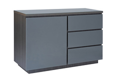 Комод Hoff 118,2х77х45 см, черный