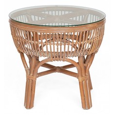 Журнальный стол TetChair 53х83х57 см, белый/серый/бежевый