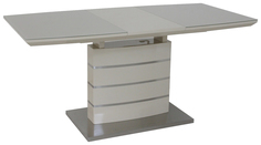 Кухонный стол Avanti 80x160x76 см, бежевый