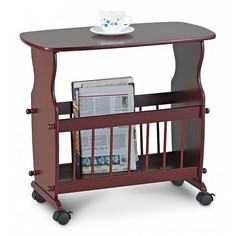 Журнальный стол TetChair 33х65х51 см, белый/серый/бежевый