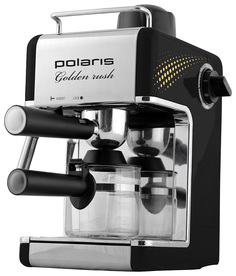 Рожковая кофеварка Polaris PCM 4006A Golden Rush Black