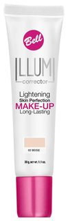Тональный крем Bell Illumi Lightening Skin Perfection Make-up 02 Beige 30 г