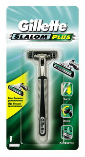 Мужская бритва Gillette Slalom с 1 сменной кассетой