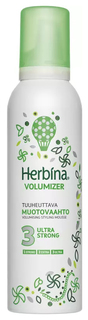 Мусс для волос Berner Herbina Volumizer Ultra Strong 200 мл