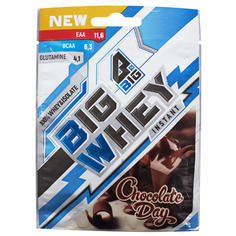 BIG Whey Chocolate Day 32 гр. - сывороточный протеин шоколадный - пробник 1 порция