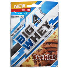 BIG Whey Cookies 32 гр. - сывороточный протеин пробник со вкусом печенья