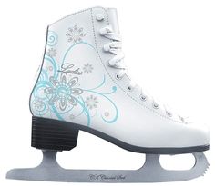 Фигурные коньки LADIES velvet Classic (белый), Белый (32) Спортивная Коллекция