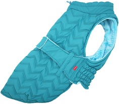 Попона для собак FOR MY DOGS, унисекс, голубая, FW640-2018 D2