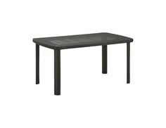 Кухонный стол Afina 74x150x85 см, коричневый