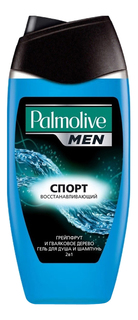 Гель для душа и шампунь Palmolive Спорт 3 в 1 мужской 250 мл
