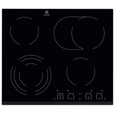 Встраиваемая варочная панель электрическая Electrolux EHF56747FK Black