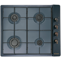 Встраиваемая варочная панель газовая Candy CLGC 64SPGH Black