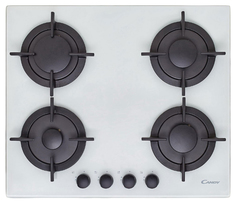 Встраиваемая варочная панель газовая Candy CVG 64SGB White