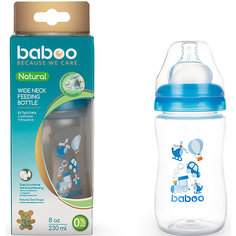 Бутылочка для кормления Baboo, 230 мл