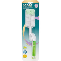 Щётка для мытья бутылочек и сосок Baboo 3 в 1