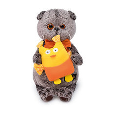 Мягкая игрушка Budi Basa Кот Басик с совой, 25 см