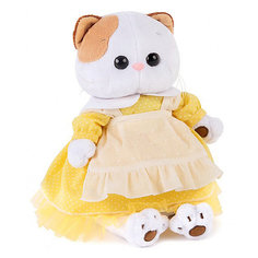 Одежда для мягкой игрушки Budi Basa Платье желтое с передником, 24 см