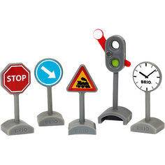 Набор дорожных знаков Brio, 5 шт