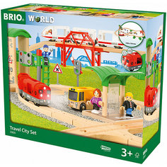 Железная дорога Brio "Городское путешествие", 41 деталь