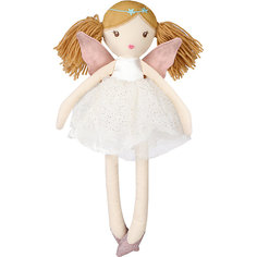 Мягкая игрушка Angel Collection "Кукла тильда: фея", 30 см, белая