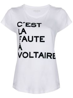 Zadig&Voltaire футболка Cest La Faute à Voltaire