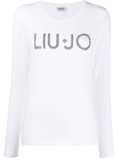 LIU JO джемпер с декорированным логотипом