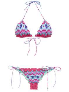 Brigitte printed bikini set