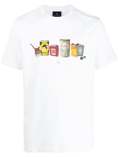 PS Paul Smith футболка с принтом Oil Cans